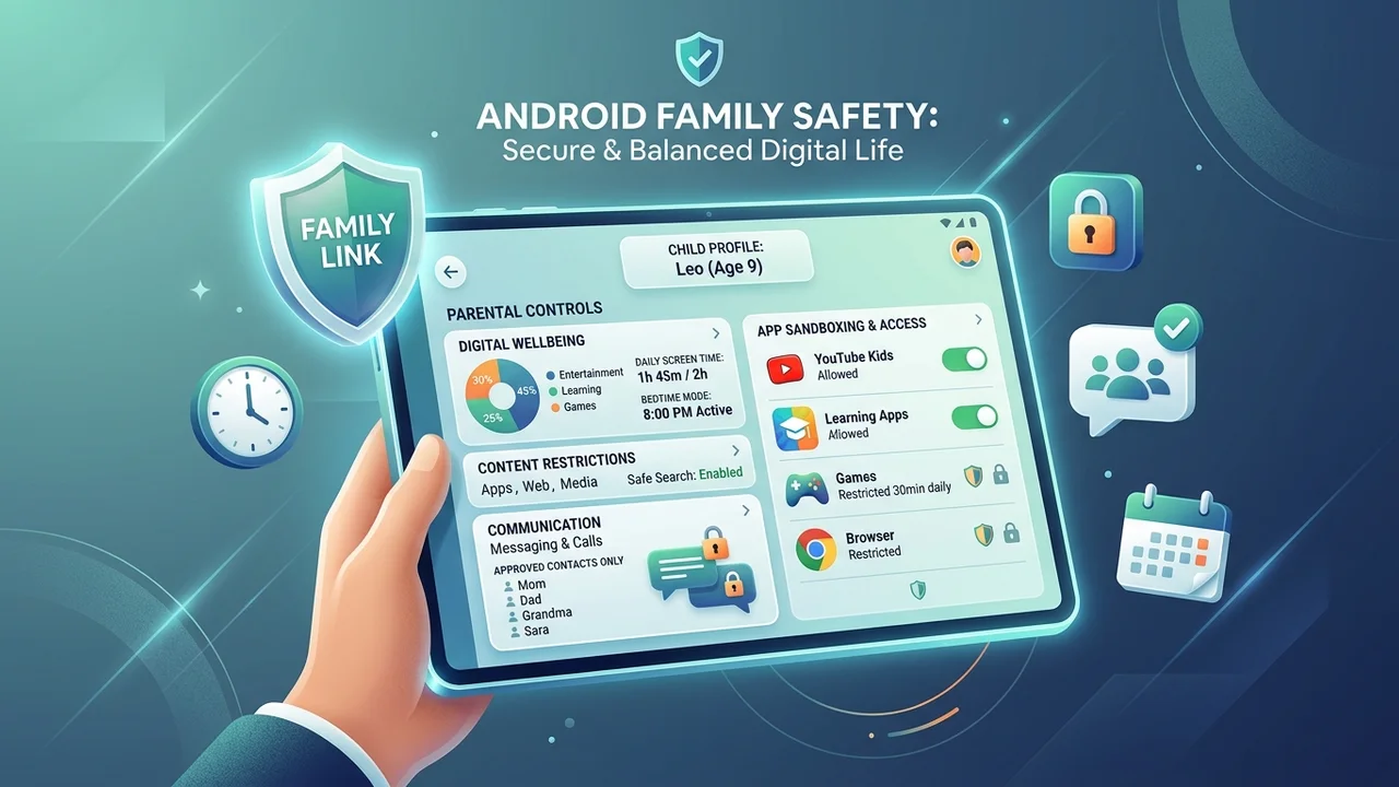 Configuring Android Tablet Parental Controls: A Comprehensive Guide to Device Hardening and Messaging Safety for Children